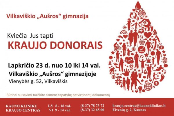 Tapkite donorais