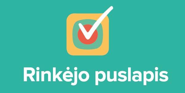 Vyriausioji rinkimų komisija kviečia aktyviau naudotis „Rinkėjo puslapiu“