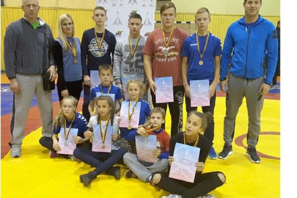 Vilkaviškio imtynininkams – 10 medalių