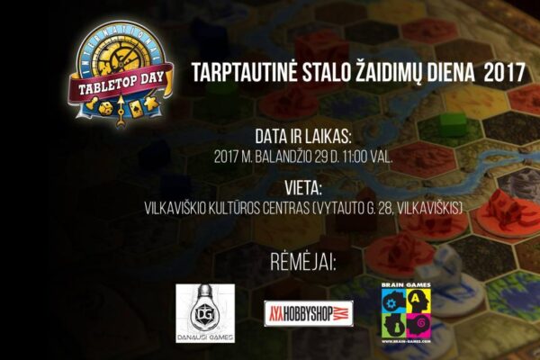 Tarptautinė stalo  žaidimų diena – visą parą