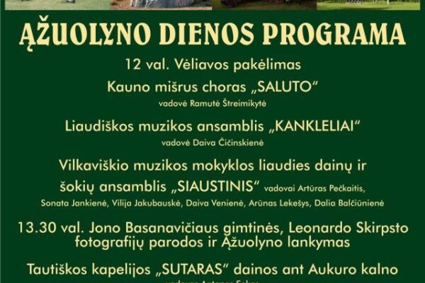 Šimtmetis Tautinio atgimimo ąžuolyne