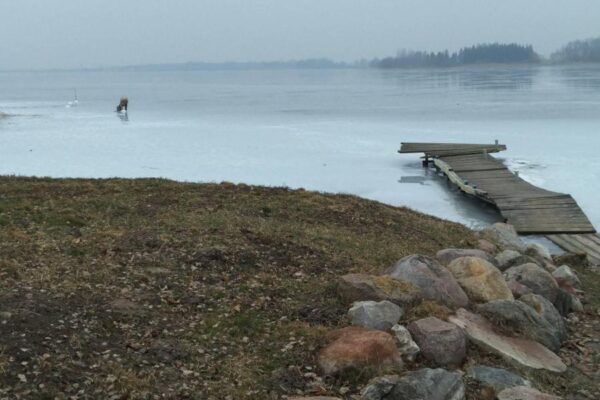 Išgelbėtas Paežerių ežere skendęs žmogus