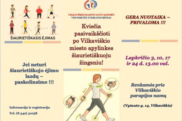 Kviečia pasivaikščioti po Vilkaviškio apylinkes