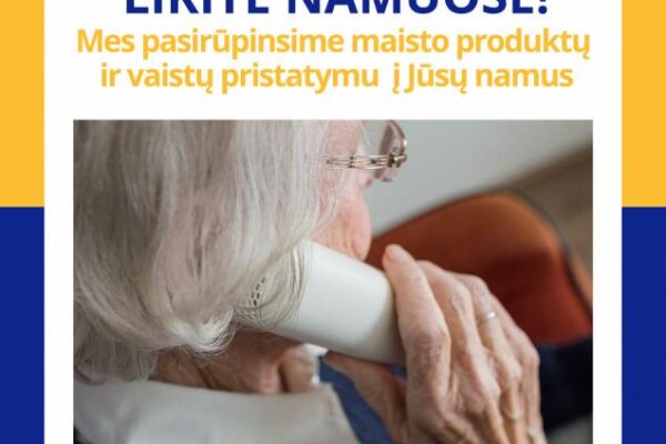 „Vilkaviškio senjorai, likite namuose!“