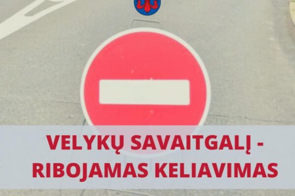 Šventinį savaitgalį bus ribojamas keliavimas