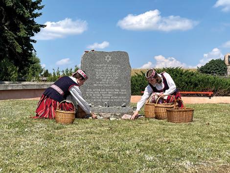 Paminėtos 80-osios Vištyčio žydų Holokausto metinės