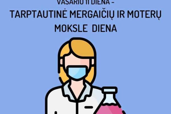 Kviečia paminėti Tarptautinę moterų ir mergaičių moksle dieną