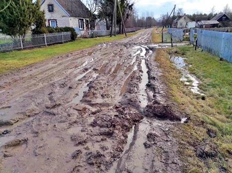 Sunkiai išvažiuojamų kelių rajone – dar toli gražu ne vienas