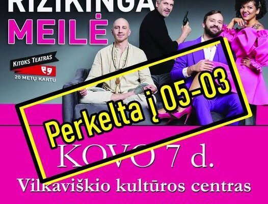 Netikėtos situacijos, meilės aistros, intriguojantys siužeto posūkiai komedijoje „Rizikinga meilė“