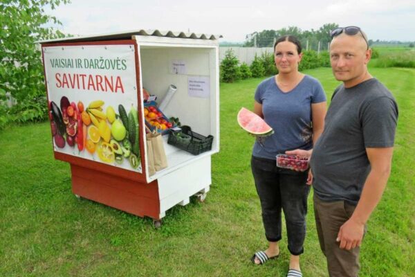 Savitarnos kioskelis – nematyta naujovė