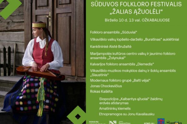 Basanavičynė kviečia šeštadienį į Sūduvos folkloro festivalį