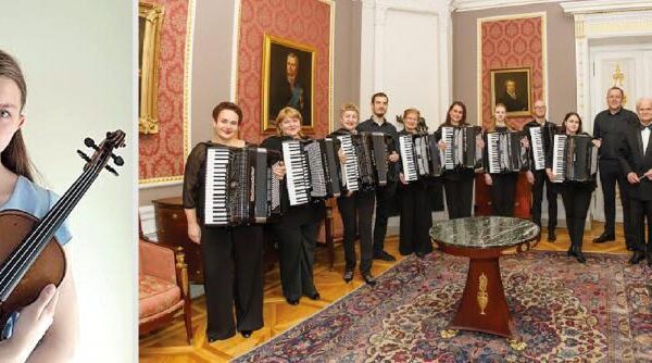 Baigiamajame festivalio koncerte – akordenų orkestras su solistėmis