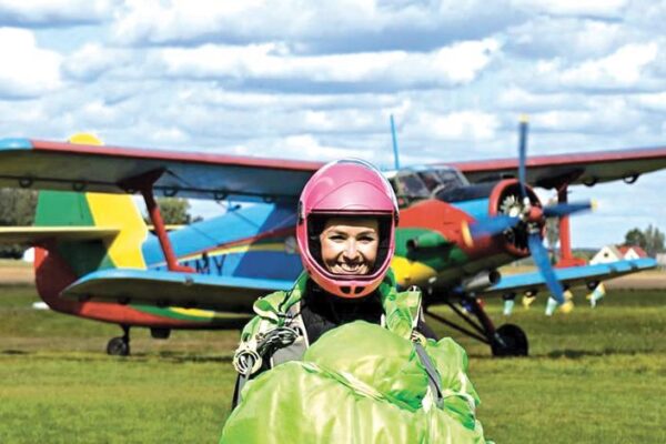 Meilė parašiutams gimė iš pirmo šuolio