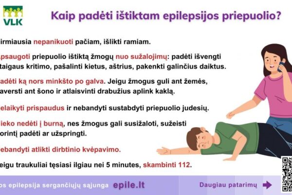 Ligonių kasos atkreipė dėmesį į sergančiųjų epilepsija problemas ir šiandienos galimybes ligai suvaldyti