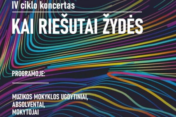 Koncertas „Kai riešutai žydės“