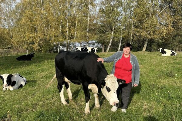 Ūkininkė negalėjo gyventi be karvių