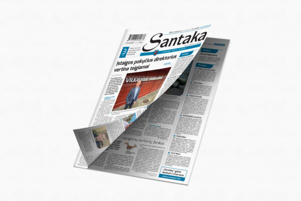 2025 m. sausio 14 d. „Santakos“ laikraščio PDF